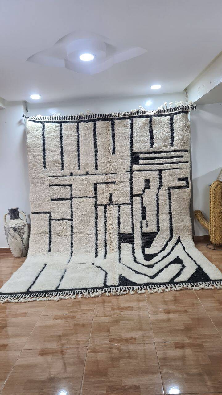 Handmade Berber wool rug 300X200 cm