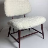 Scandinavian Swedish midcentury lounge or easy chair by Alf Svensson, Model Teve, 1950s