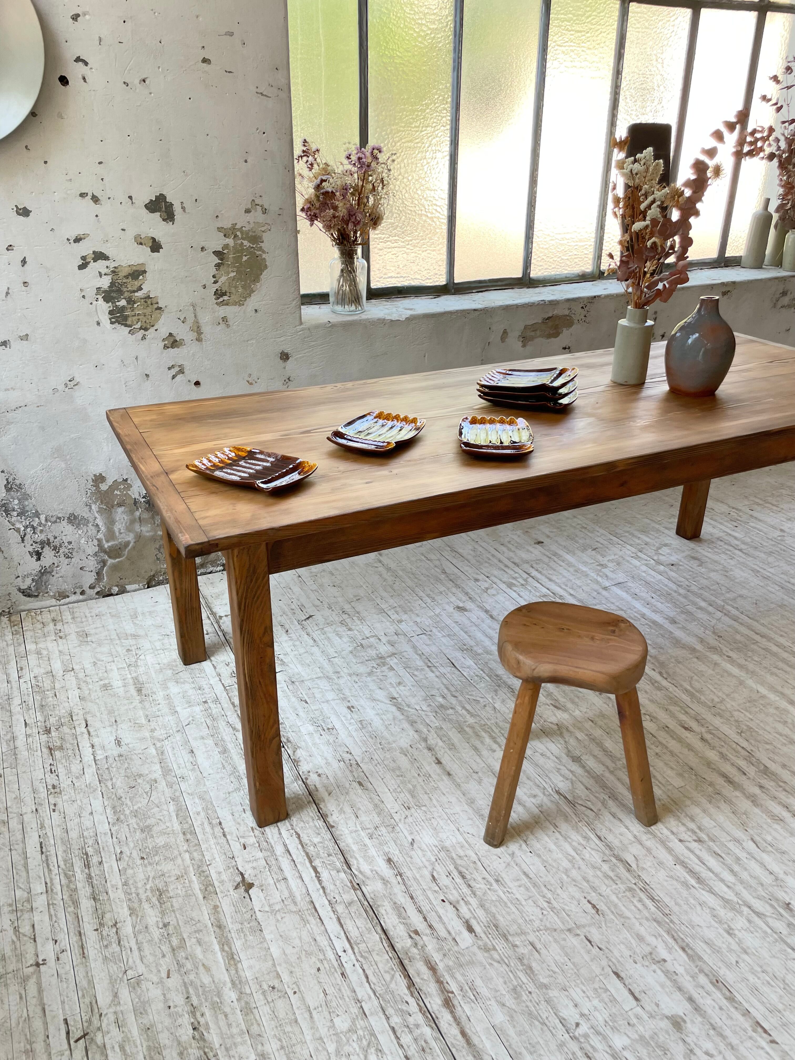 Asparagus plates slurry