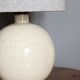 Cracked ceramic ball lamp art deco 1930