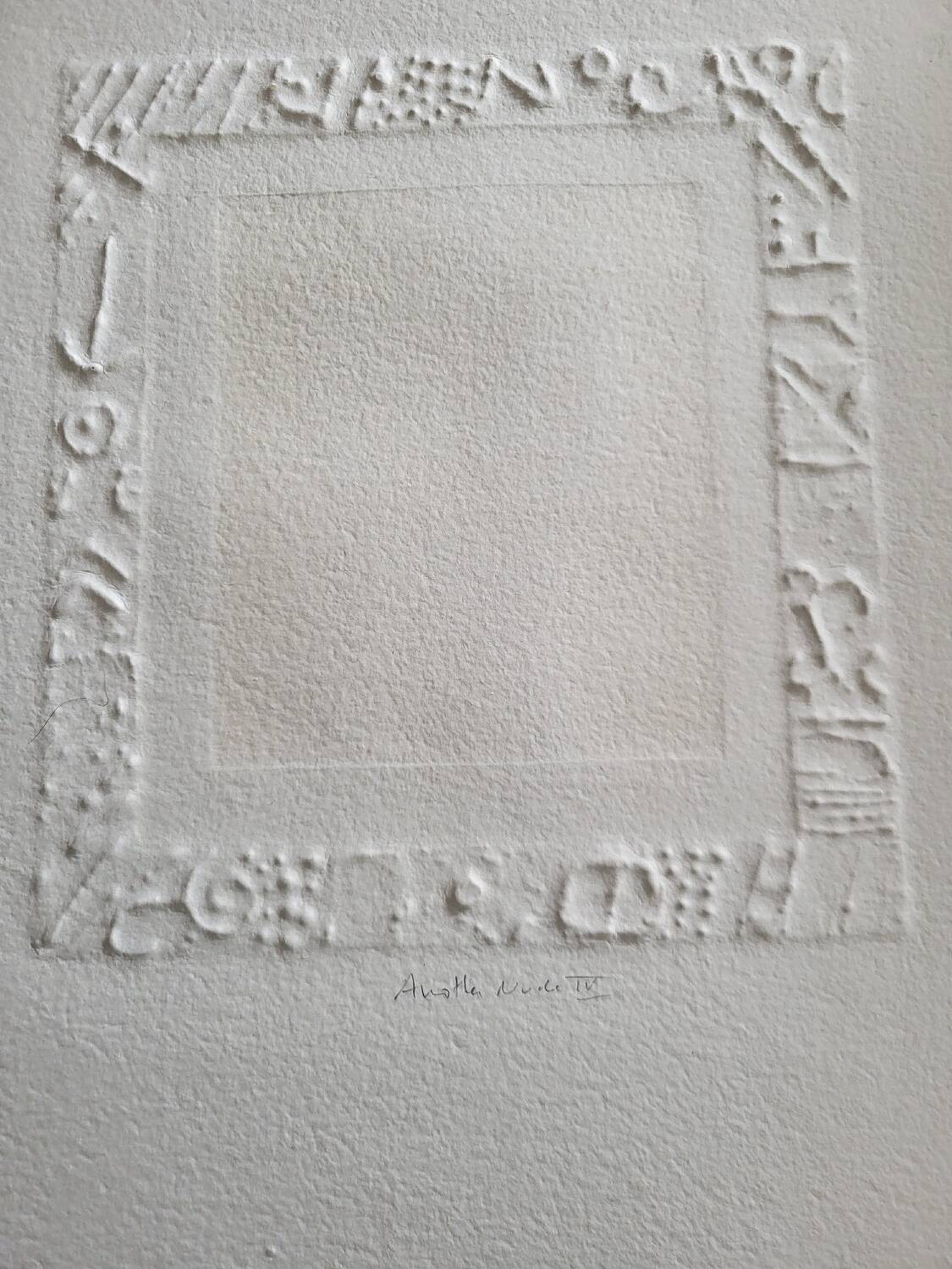 Lithographie Alain Soucasse :       Nu II