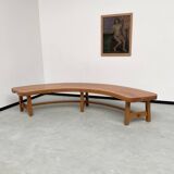 Coffee table console bench solid elm chapo XXL 3m