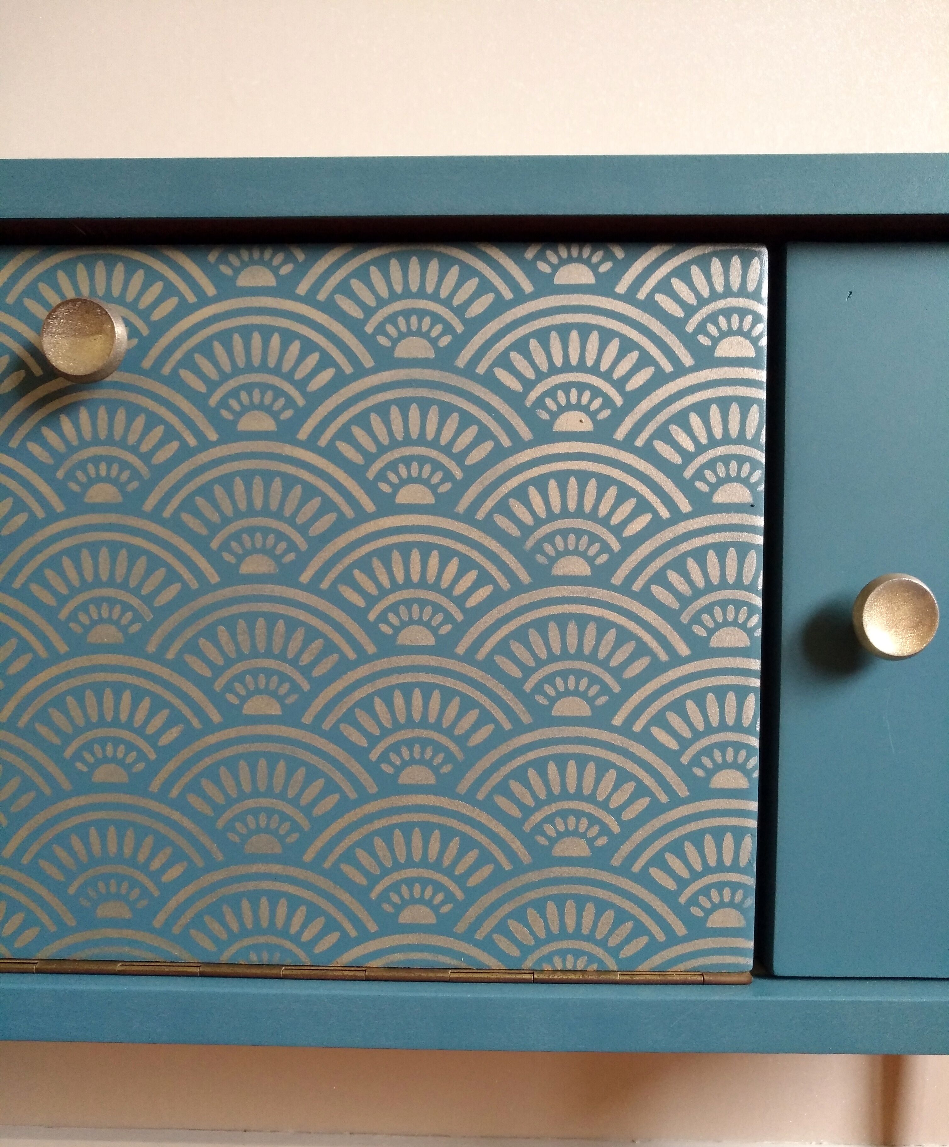 Sideboard 60 years blue duck