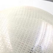 Murano glass spherical table lamp, Mazzega Italy 1970s