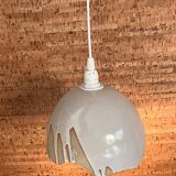 Organic portable lamp in ceramic