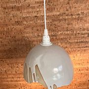 Lampe baladeuse organique en céramique