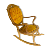 Rocking chair back medallion