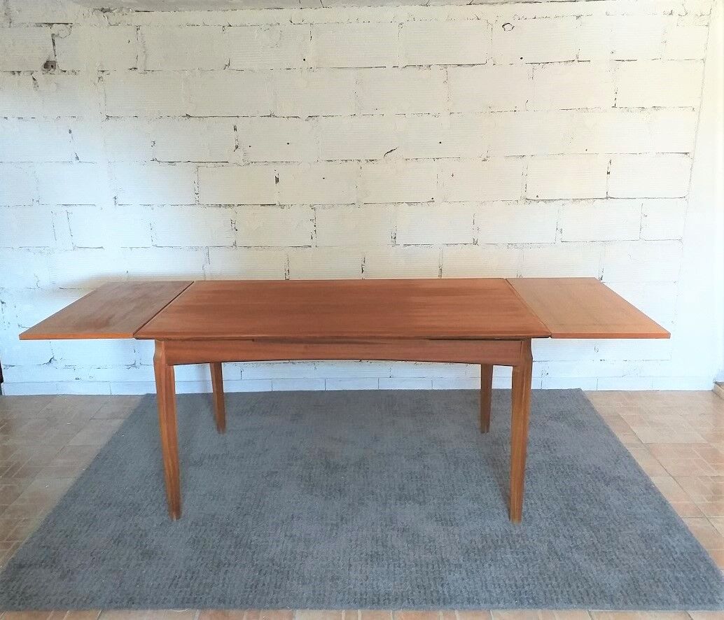 Scandinavian teak dining table 1960