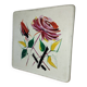 Glazed ceramic trivet Longwy – French manufacture