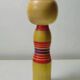 Vintage Japanese Kokeshi doll Naruko signed - Antique turned wood figurine craftsmanship Japan - Collectible item from the Showa period (1926–1989)
