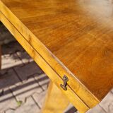 table wallet veneer wood 50s