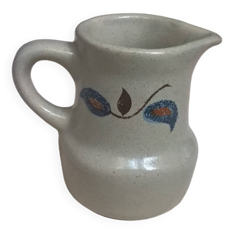 Old milk or cream pitcher pot St Amand model Sologne France