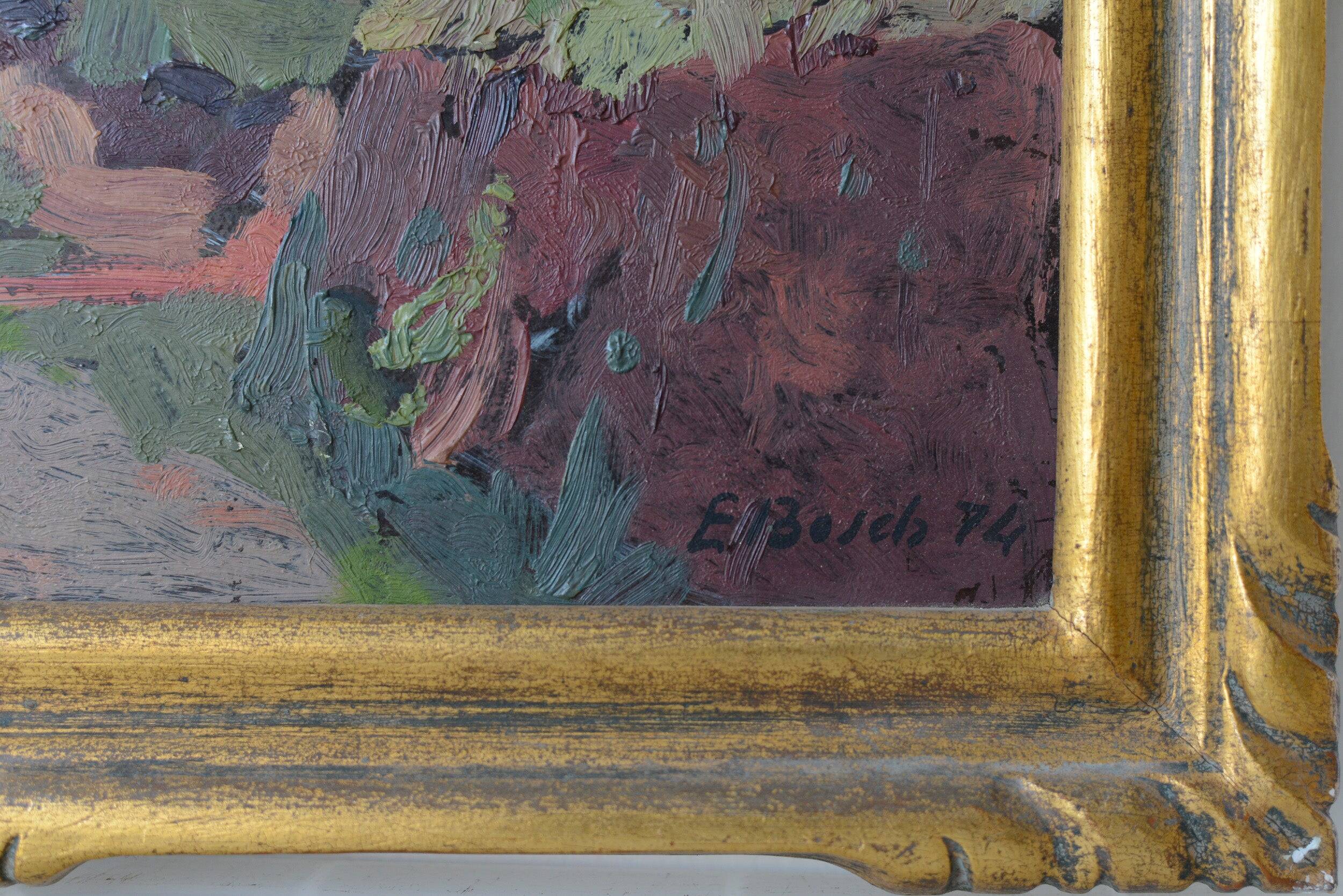 Three Framed Colourist Oils - Various Artists