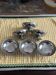 Vintage stainless steel ice cream cups