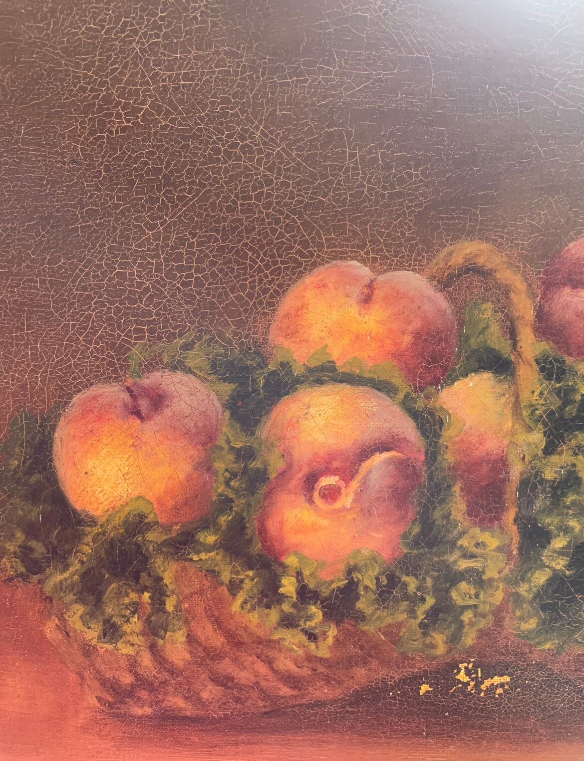 Old still life painting