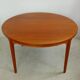 Danish round dining table by Sören Willadsen in teak, 60s