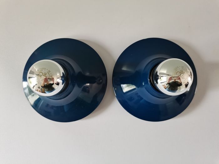 Pair of wall lamps Artemide "Teti" Vico Magistretti
