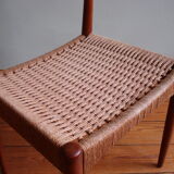 Danish Dining Chairs by Arne Hovmand Olsen for Mogens Kold, Set of 6, 1960s