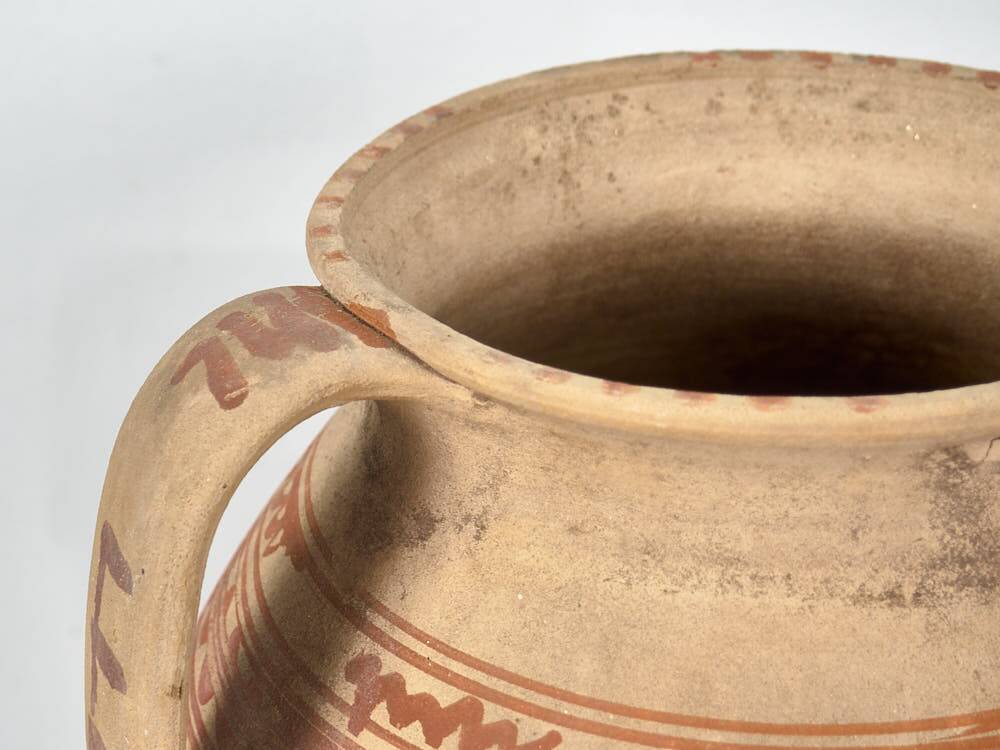 Antique wabi sabi style ceramic vase (c.1920)