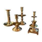 Lot de bougeoirs