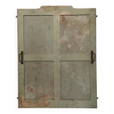 Old vintage door window shutter