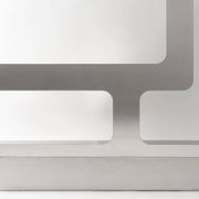 Pair of perforated stainless steel bookshelves by Capucine Cassaigne, France, 2026