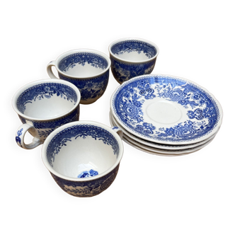 4 Villeroy & Boch cups and saucers