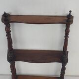 Napoleon III mahogany wall shelf