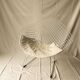 White Bertoia Diamond chair