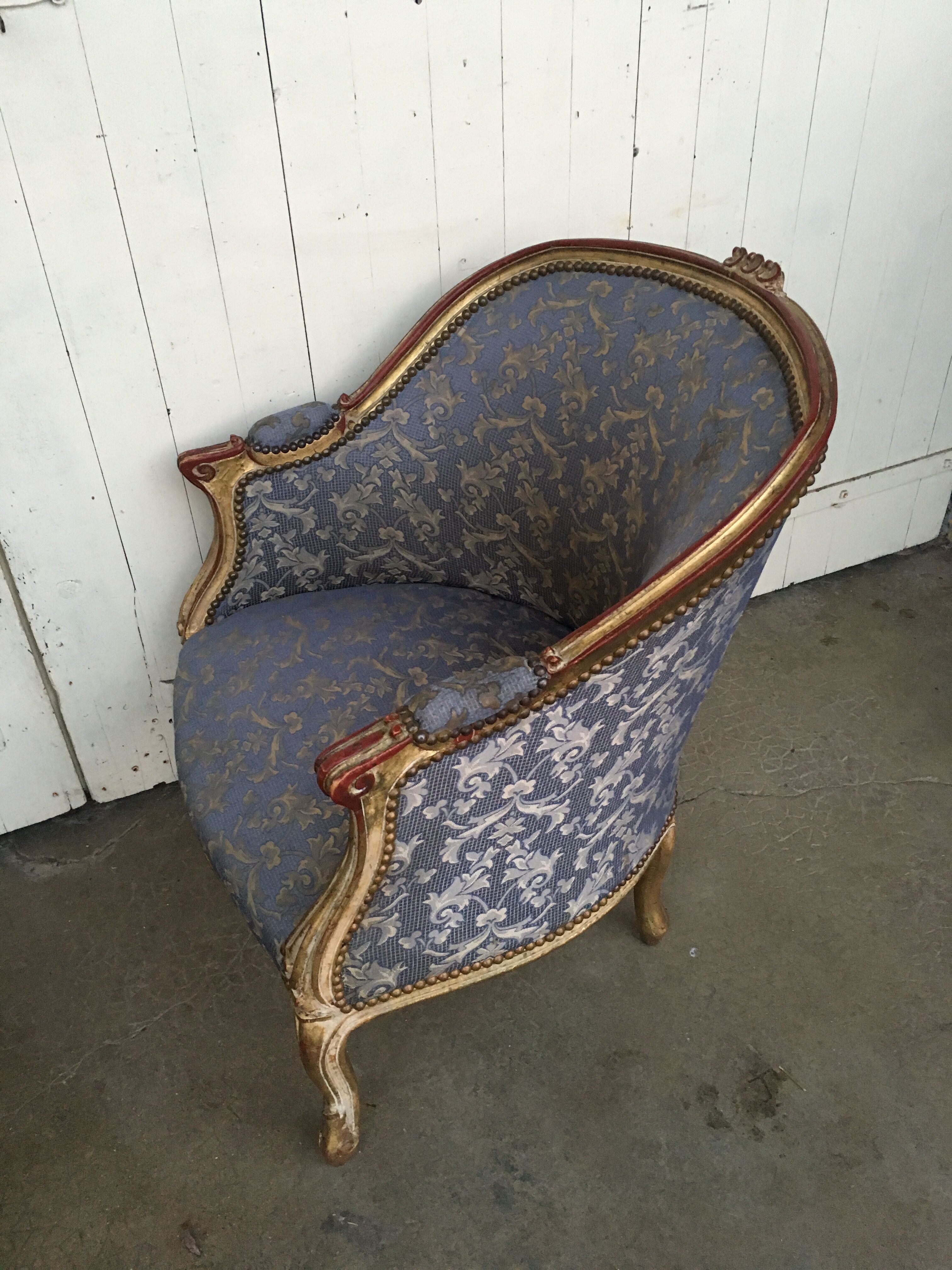 Fauteuil bergère