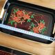 Set of Three Japanese Lacquered Plastic Trays ESIA 1970s