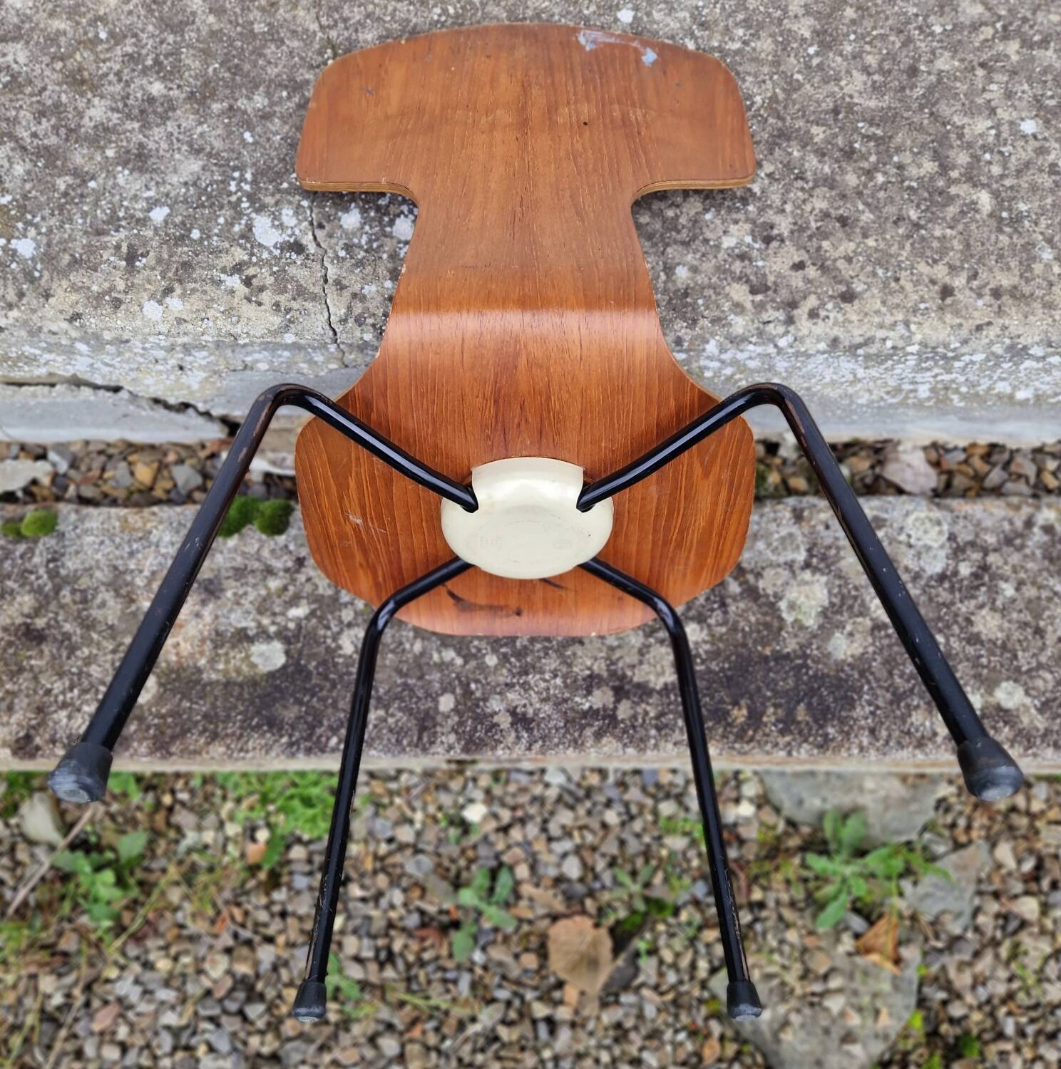 Hammer chair 3123 by Arne Jacobsen for Fritz Hansen in 1969, children's model