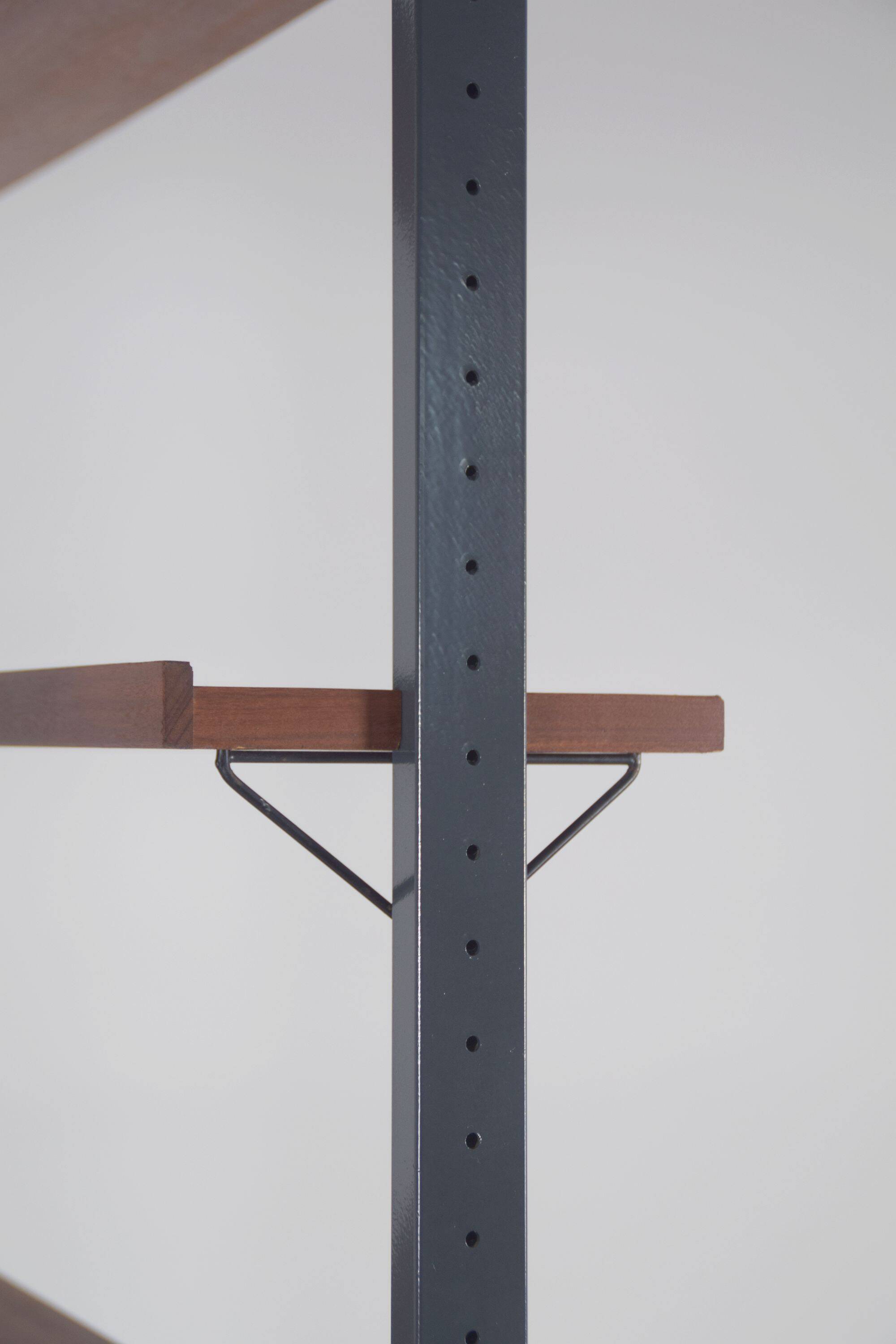 Freestanding vintage bookshelf designed by Olof Pira for Planmöbel, 1960s