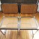 Pair of Cesca B32 chairs by Marcel Breuer