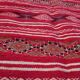 Handmade red Berber kilim rug 210x100cm