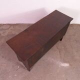 Petit coffre en bois antique en chêne