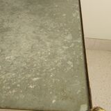 Table basse néoclassique 1960 laiton doré