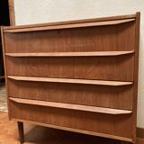 Vintage Scandinavian style chest of drawers