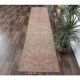 Oushak Turkish Hand-Knotted Runner 88x311