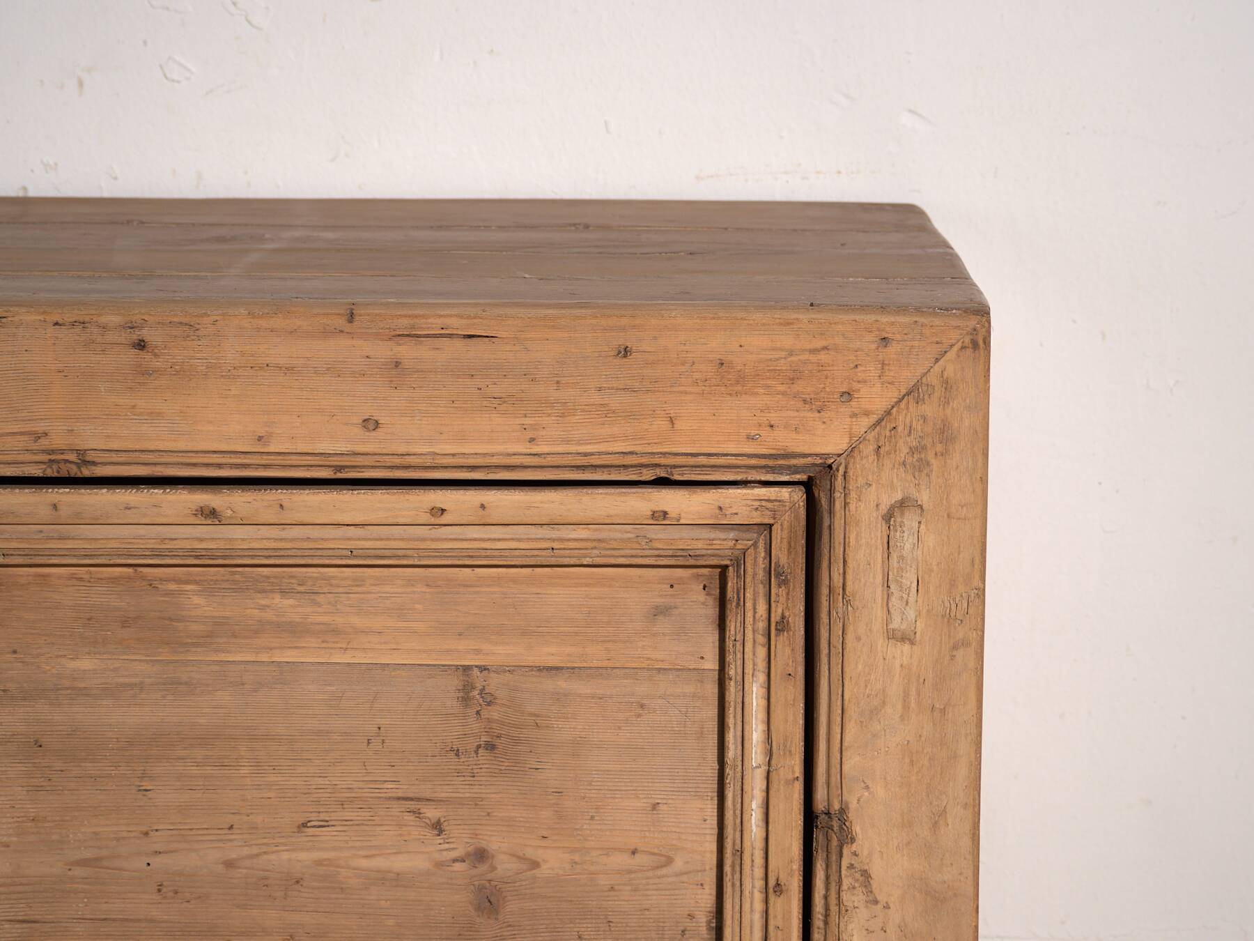 Antique sideboard with three doors (circa 1900) #38
