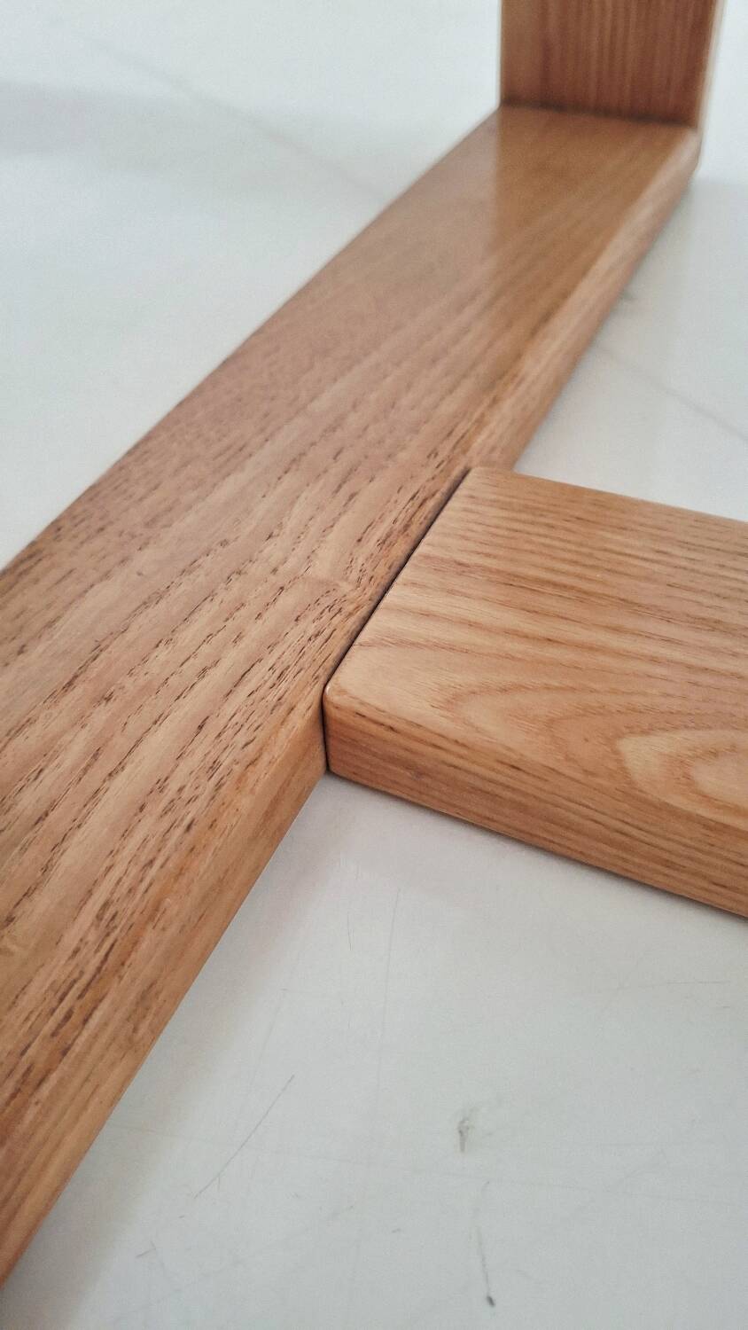 Chaises italiennes minimalistes en bois courbé des années 70, frêne et ébène