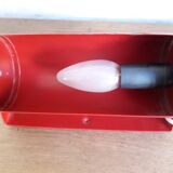 Ikea red sconce 1980
