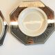 6 Vintage Silver-Plated Metal Plates and Dishes