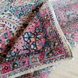 Antique Handmade Middle Eastern Kerman Rug 3.9' x 6.9' (120 cm x 211 cm), 1920s - 1L15