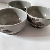 Trio bowls Grès de l'Arnon