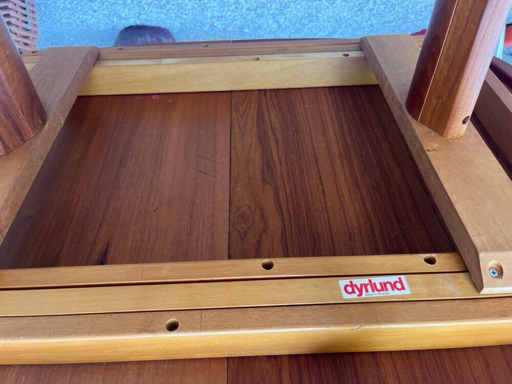 Vintage Scandinavian table Dyrlund 1960