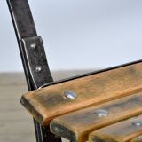 Riveted Iron Park Bench, 1920’s