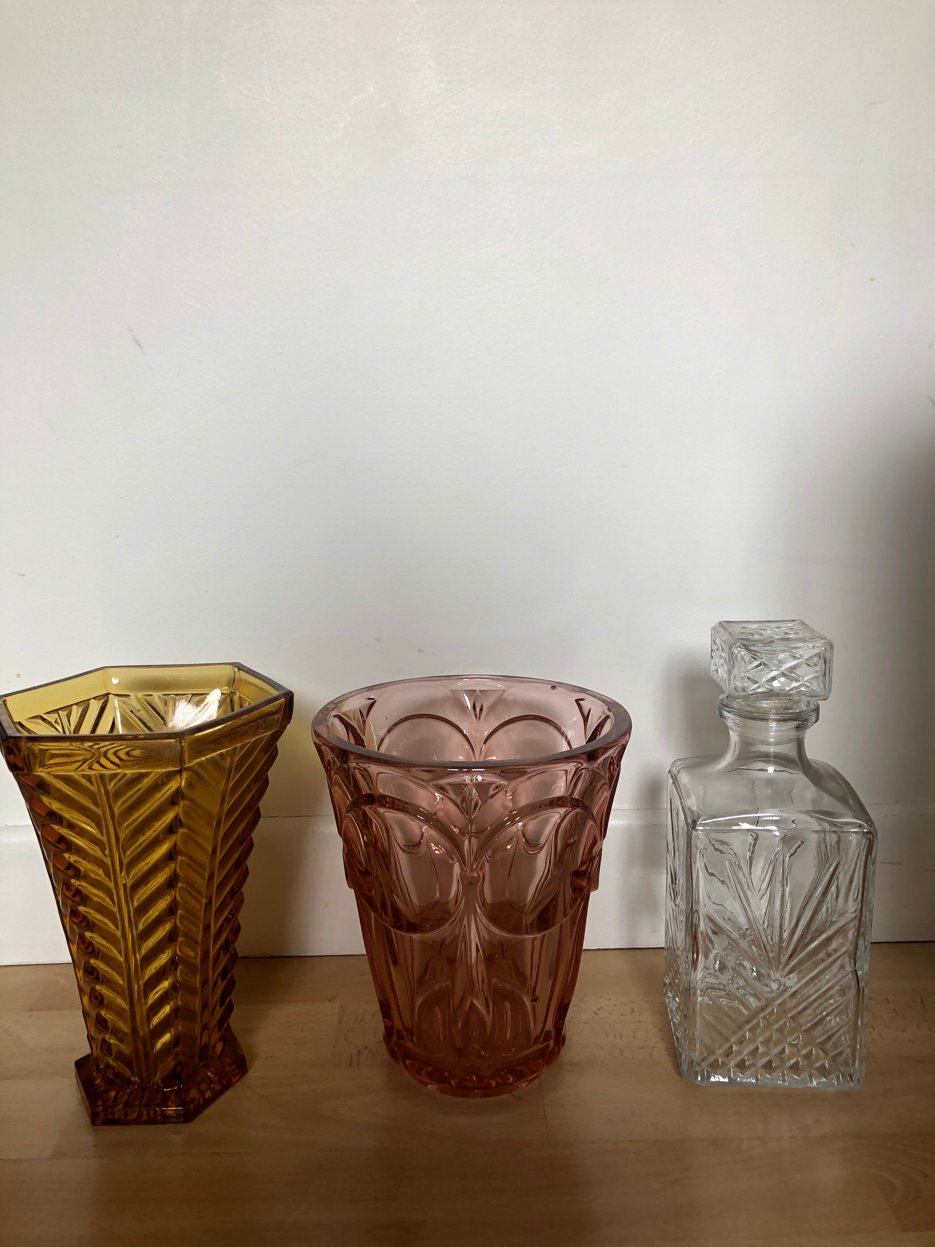Vase ambré