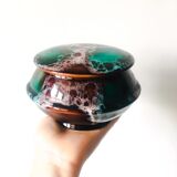 Ceramic box with its lid