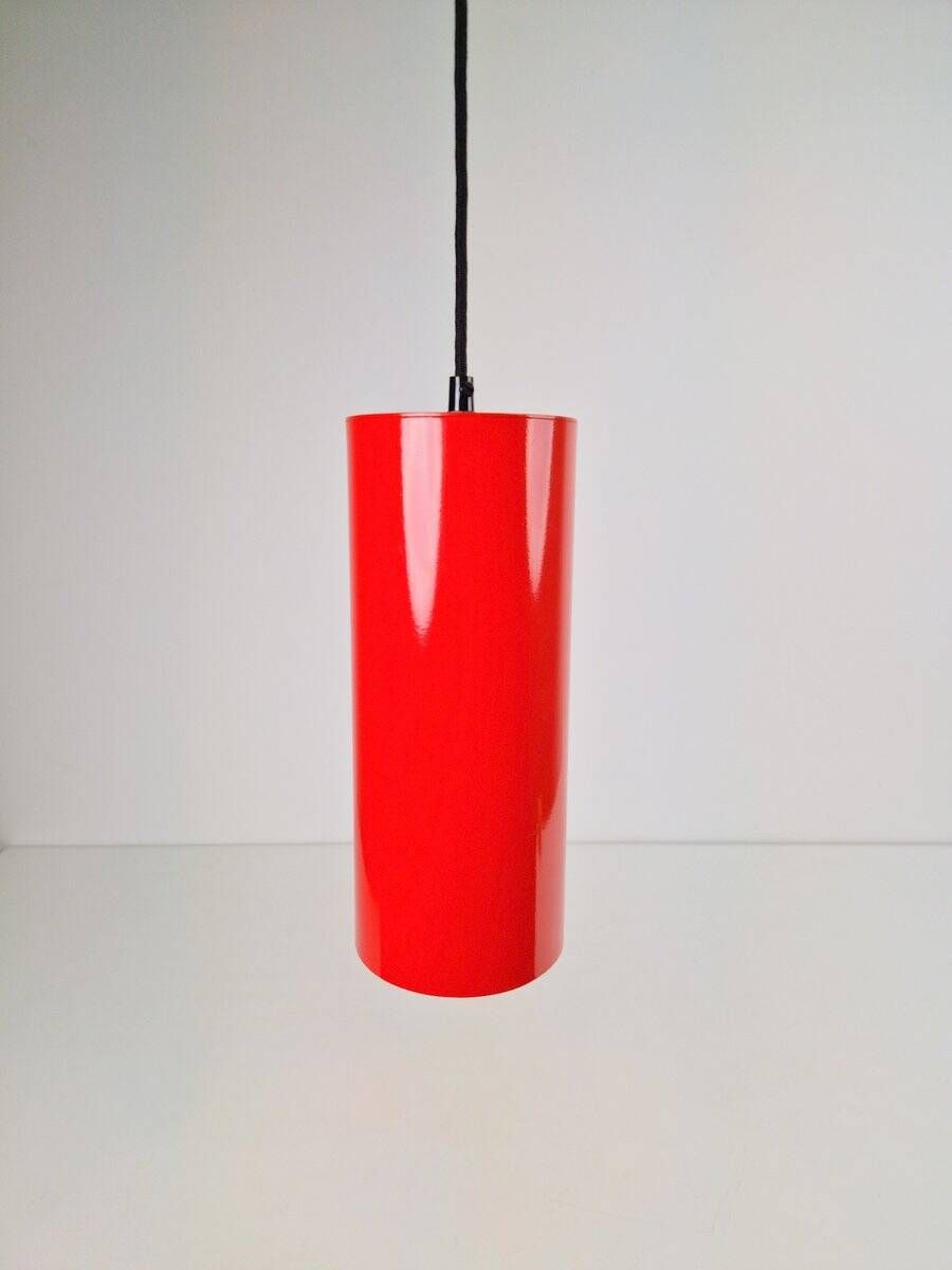Minimalist Pipeline Pendant Lamps by Ole Pless Jørgensen for Nordic Solar, 1970s, Set of 2